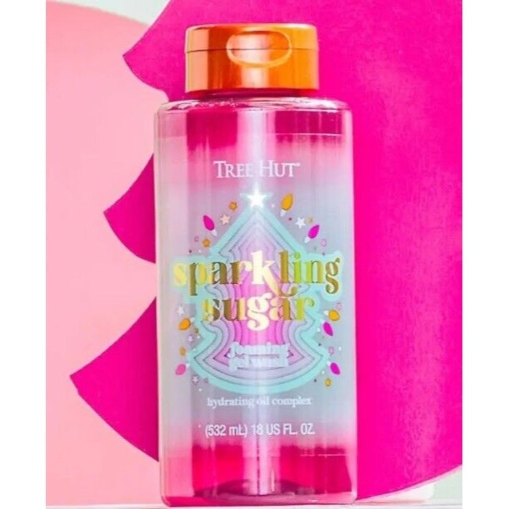 Tree Hut Sparkling Sugar Nourishing & Moisturizing Foaming Gel Wash Shower Gel